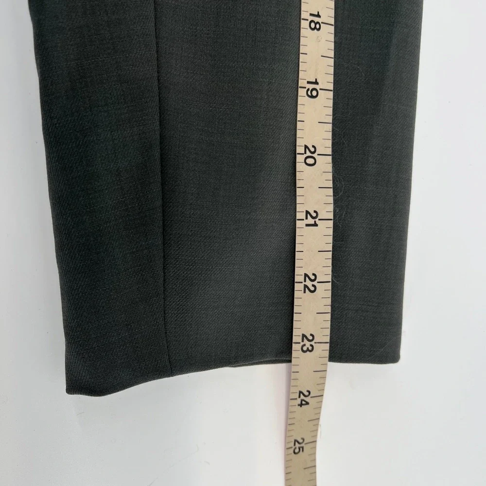 Vintage Giorgio Armani Le Collezioni Women Grey Wool Blazer Made in Italy M 8-10 - Picture 11 of 13
